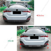 Rear Bumper Diffuser for BMW 4 Series G26 M Sport 2020+