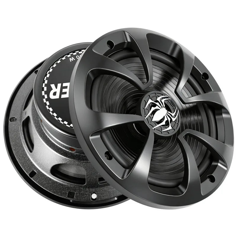 6.5-Inch 800W Coaxial Car Speakers with Silk-Dome Tweeters