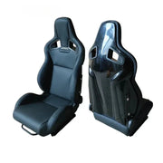 2-Piece Adjustable Racing Seat Set – PVC & Shell Options