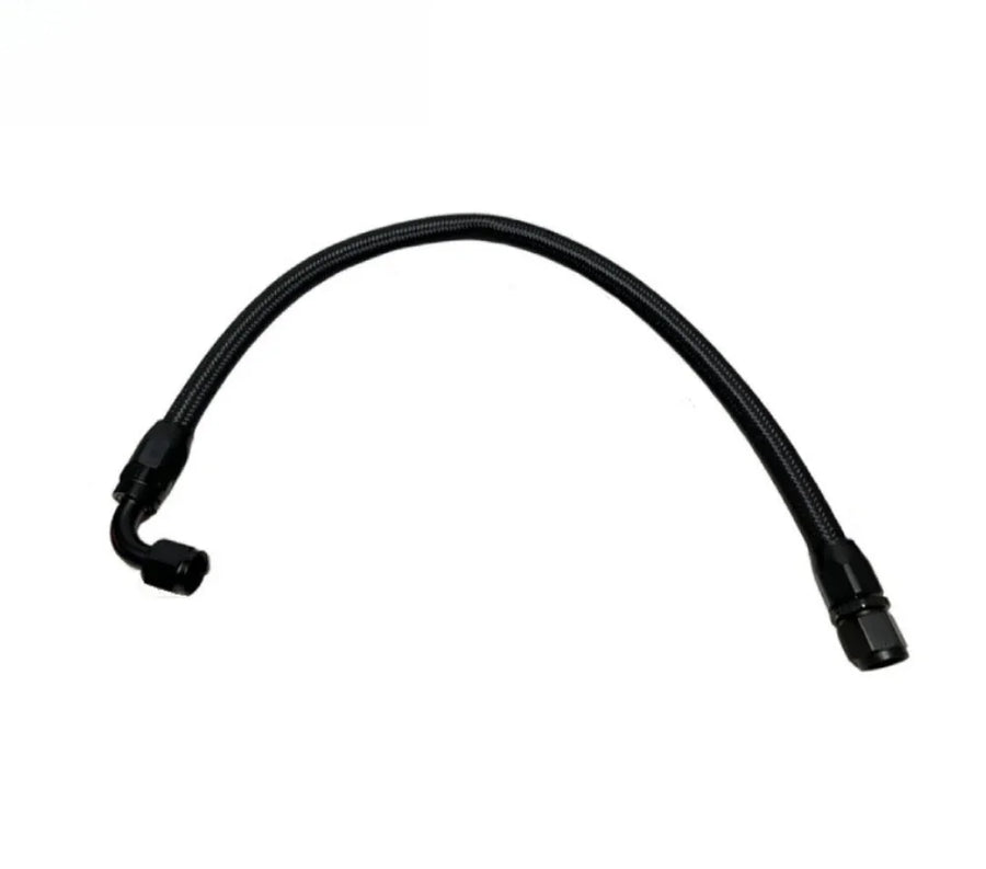 Universal AN8 Nylon & Stainless Steel Braided CPE Fuel Hose Oil Fuel Gas Line with CPE Fitting for Brake