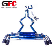 Titanium Alloy Valved Cat-Back Exhaust System for BMW M340i G20 3.0T 2025