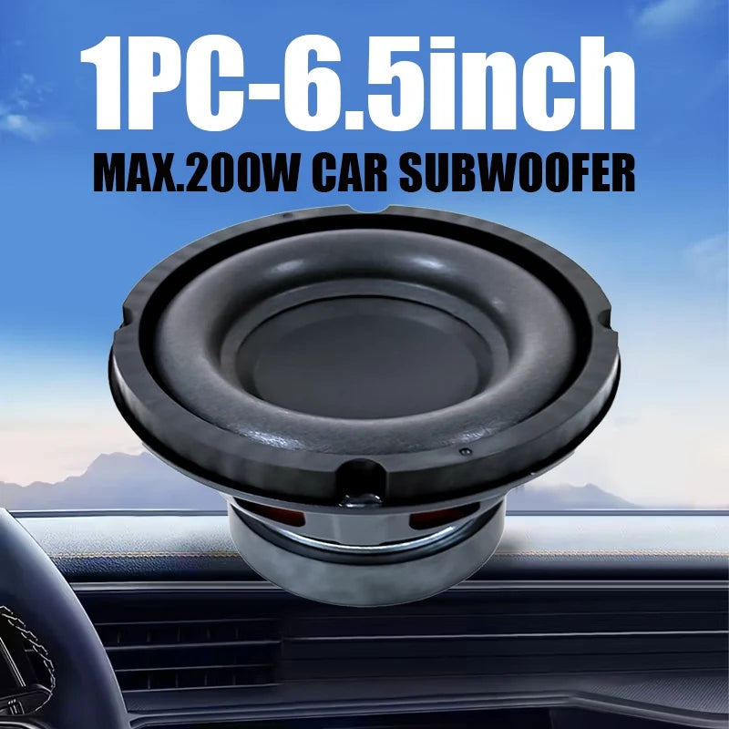 6.5-Inch 200W Car Woofer Speaker