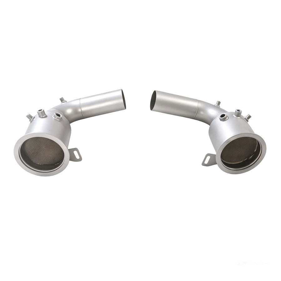 304 Stainless Steel 200-Cell Catted Downpipe for Porsche 911 Carrera S T Carrera 4 4s 2025+