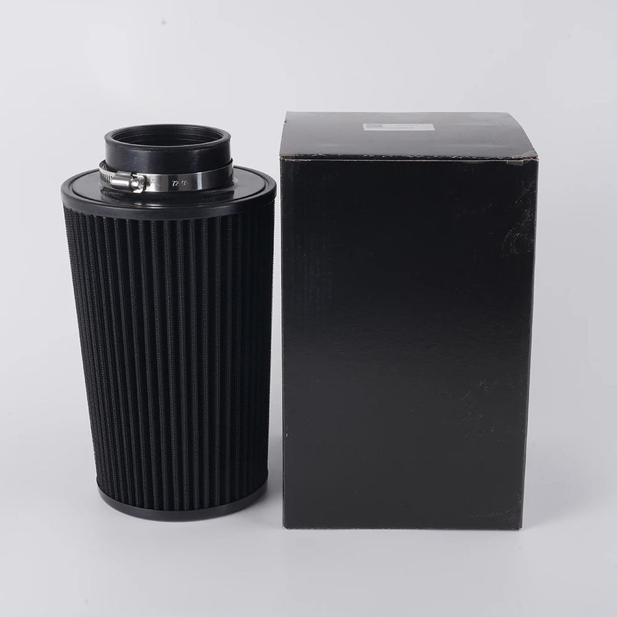 Intake Air Filter for-76mm 3" Race Car High Flow Cold Air Intake Air Filter 10.6" Tall Universal Conical Washable Air Filters