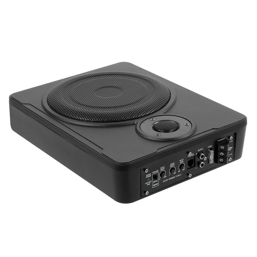 8-Inch 200W Powered Under-Seat Car Subwoofer