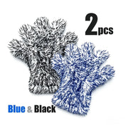 Five-Finger Microfiber Car Wash & Detailing Gloves