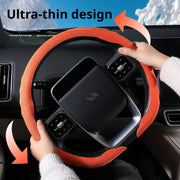 Suede 15 Inch Steering Wheel Cover
