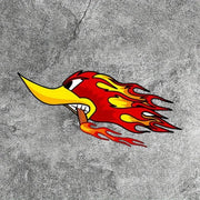 Flame Bird Vinyl Car Sticker Decal