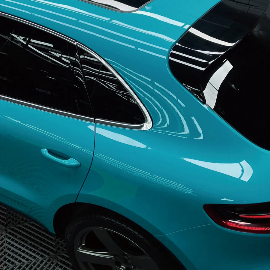 Miami Blue Ultra-Gloss Vehicle Wrap Film – Multiple Roll Sizes