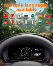 10.25-Inch Digital Gauge Cluster for Honda Accord 2003–2007