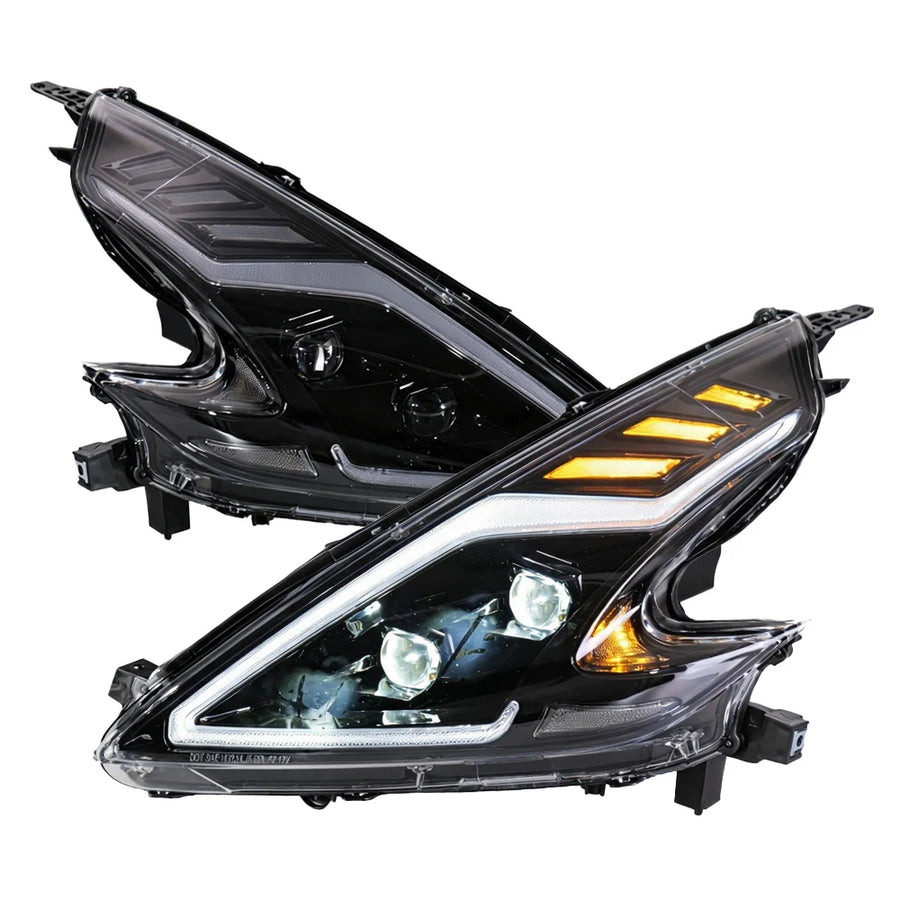 LED Headlight Assembly Set for 2008–2021 Nissan 370Z