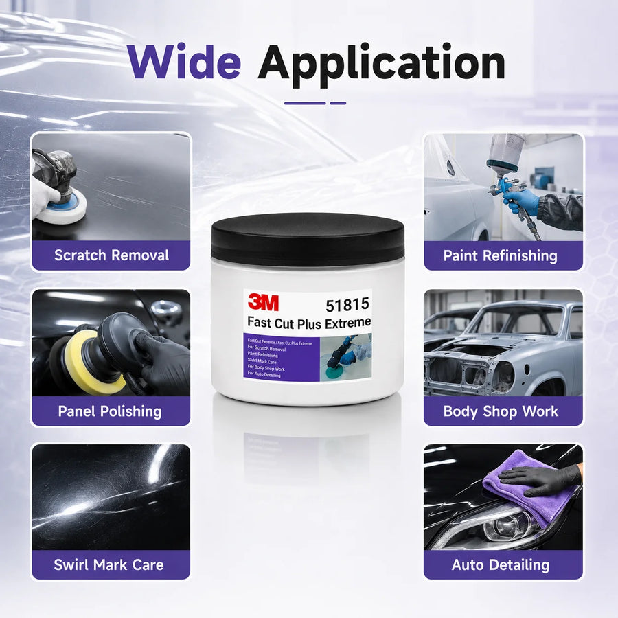 3M 51815 Fast Cut Plus Extreme Polishing Compound