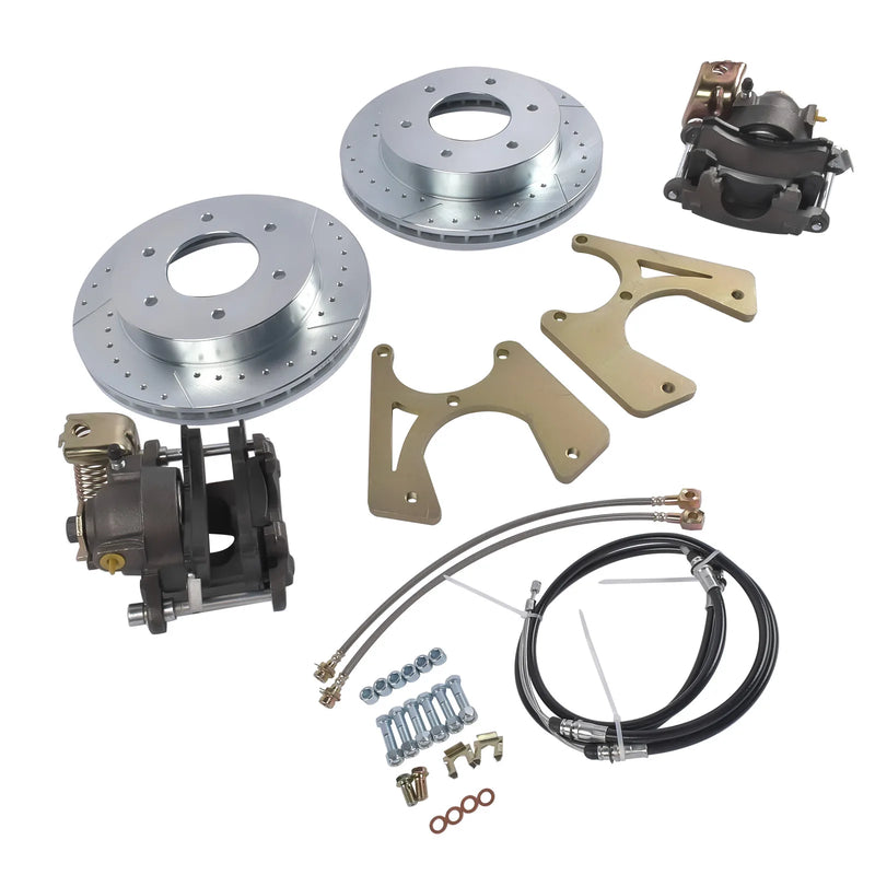 6-Lug Rear Disc Brake Conversion Kit – 1961–1991 Chevy/GMC