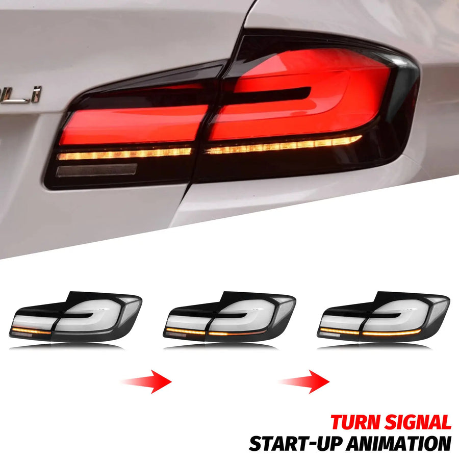 BMW 5 Series F10/M5 RGB LED Tail Light Pair – 2010–2016