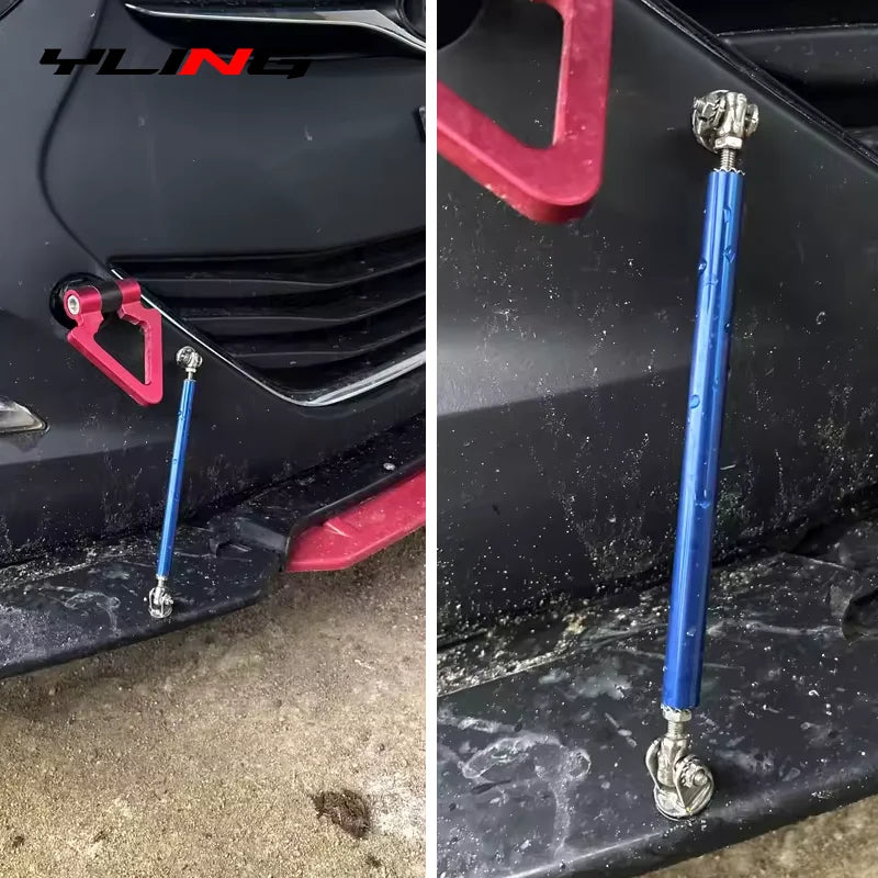 Aluminum Bumper Splitter Support Rod Kit for Toyota/Honda/Nissan/BMW/Audi/Hyundai/Kia
