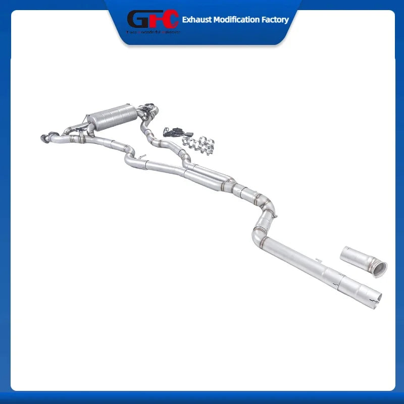 304 Stainless Steel Catback Valved Exhaust System for BMW 3.0T 2020-2024