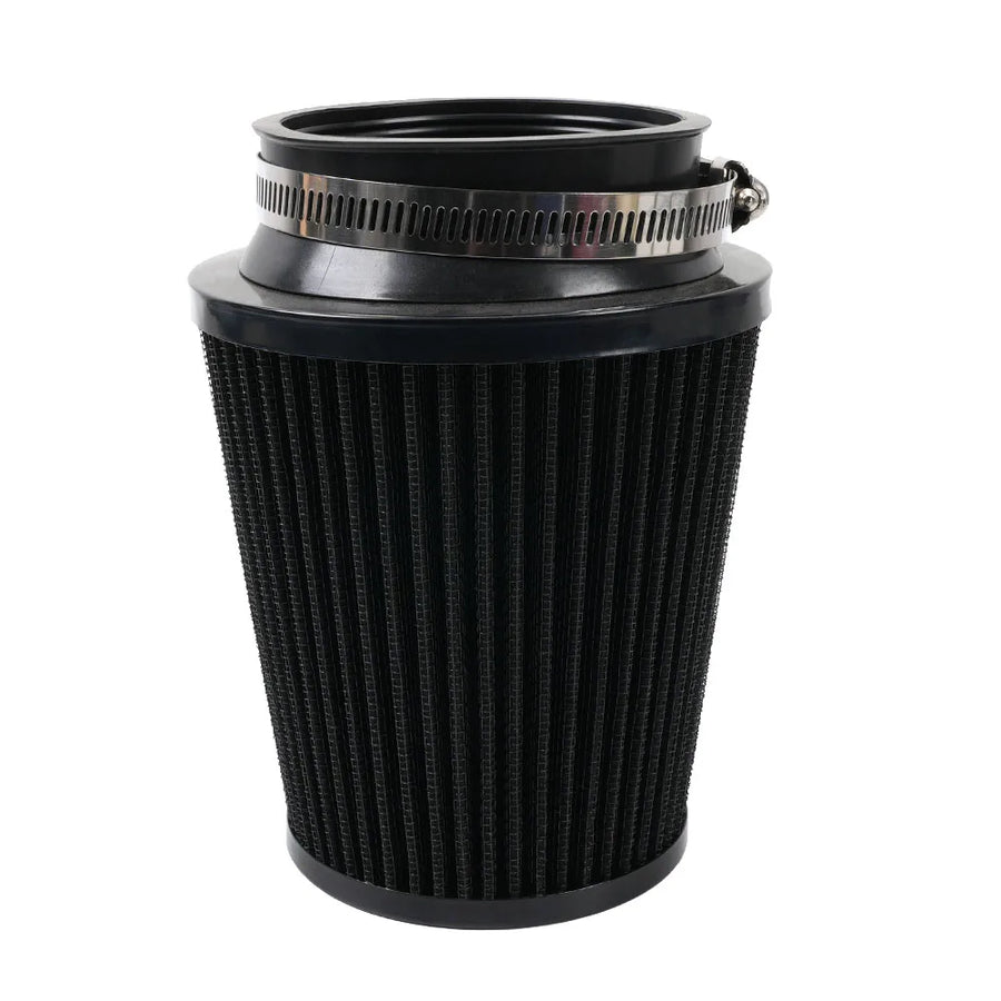 Intake Air Filter Set for 76MM 3Inch Car Air Filter Sport Power Mesh Cone High Flow Car Cold Air Intake Filter Induction Kit Air Cleaner