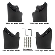 4-Piece Mud Flap Set for Toyota Tacoma 2024-2025