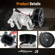 A/C Compressor & Clutch for Nissan Rogue Select 2014-2015