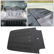 Black Hood Scoop & Vent Trim for 2003–2006 Jeep Wrangler