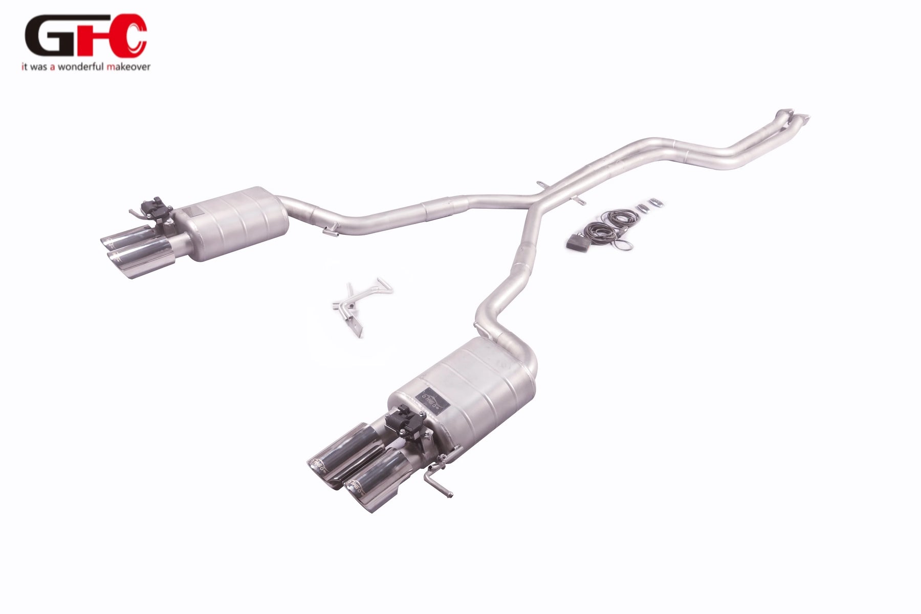304 Stainless Steel Valved Cat-Back Exhaust System for BMW Z4 2009-2013
