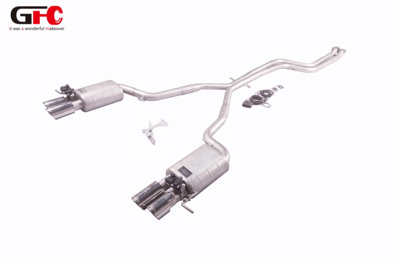 304 Stainless Steel Valved Cat-Back Exhaust System for BMW Z4 2009-2013