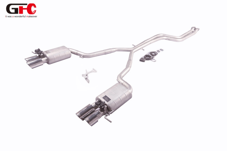304 Stainless Steel Valved Cat-Back Exhaust System for BMW Z4 2009-2013