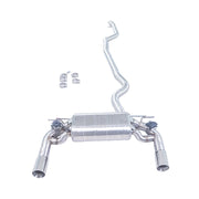304 Stainless Steel Valved Cat-Back Exhaust System for BMW 335i/340i/430i/440i F30-F36