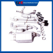 304 Stainless Steel Valved Cat-Back Exhaust System for Toyota Land Cruiser Prado 2.8T/3.0T/4.0L