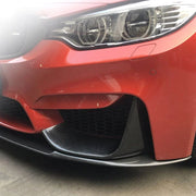 Carbon-Look Front Bumper Lip for BMW M3/M4 F80/F82/F83 2015-2020