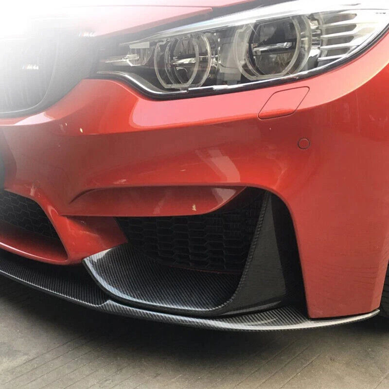 Carbon-Look Front Bumper Lip for BMW M3/M4 F80/F82/F83 2015-2020