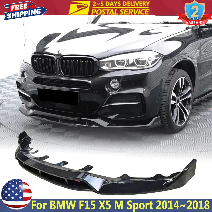 BMW X5 F15 M Sport GT Front Bumper Lip – 2014–2018