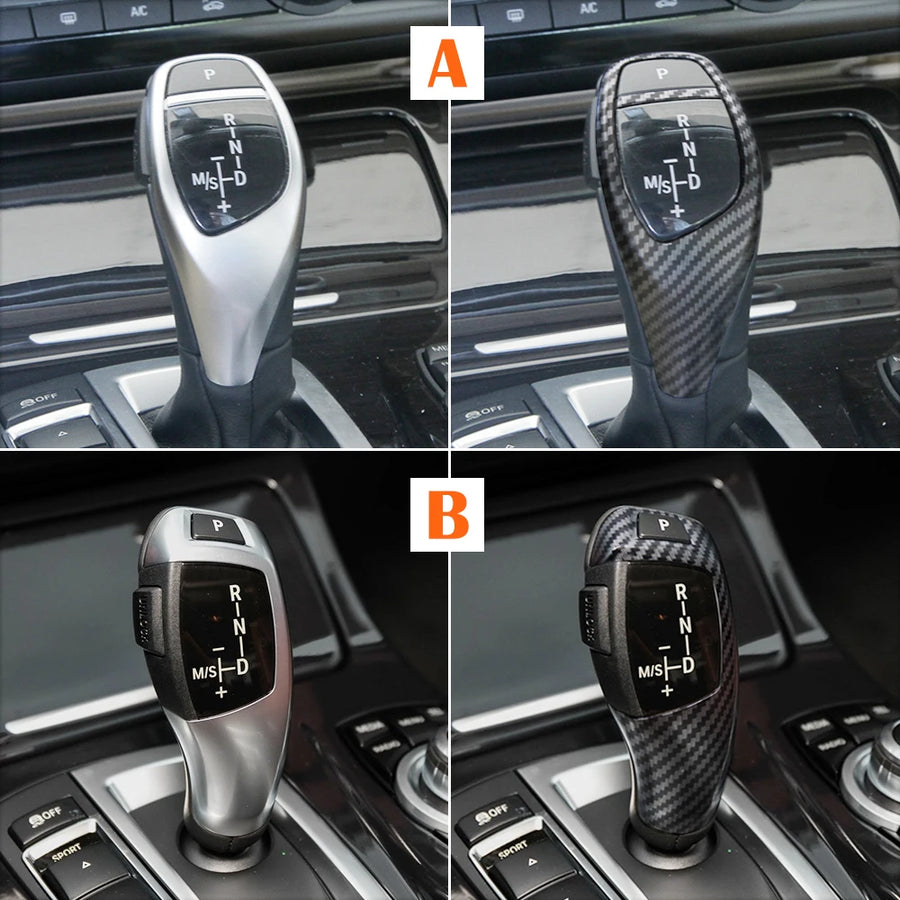 Car Gear Shift Knob Lever Panel Cover for BMW F Chassis 1 2 3 5 7 Series X1 X3 X4 M3 M5 F10 F11 F20 F21
