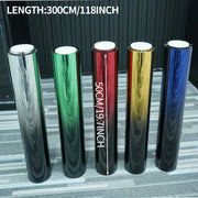 Gradient Color Automotive Window Film – Multiple Colors & Sizes