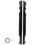 Matte Black Side Skirt Extensions for 2016–2023 Chevrolet Camaro