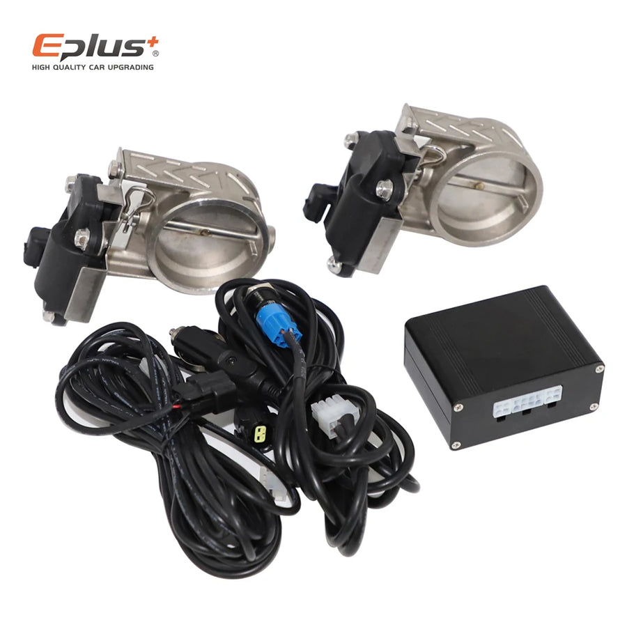 Universal Electric Exhaust Cutout Valve Kit, 76mm