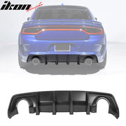 Matte Black Rear Bumper Diffuser for 2020–2023 Dodge Charger