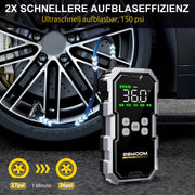 Portable Car Jump Starter with Power Bank and LED Light - Multiple Output Options