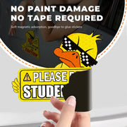 Reflective New Driver Duck Car Magnet – Multiple Designs