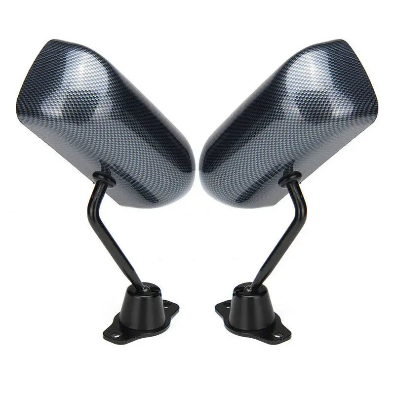 Retro F1-Style Side Mirrors for 1989–1997 Mazda MX-5 Miata – Pair