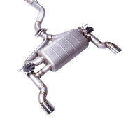 304 Stainless Steel Valved Cat-Back Exhaust System for 335 335i F30 2012-2015