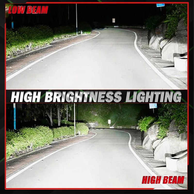 H1/H7/H11/9005/9006/9012 LED Headlight Bulb – 6000K