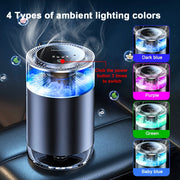 Rechargeable Smart Car Aroma Diffuser with RGB Ambient Light