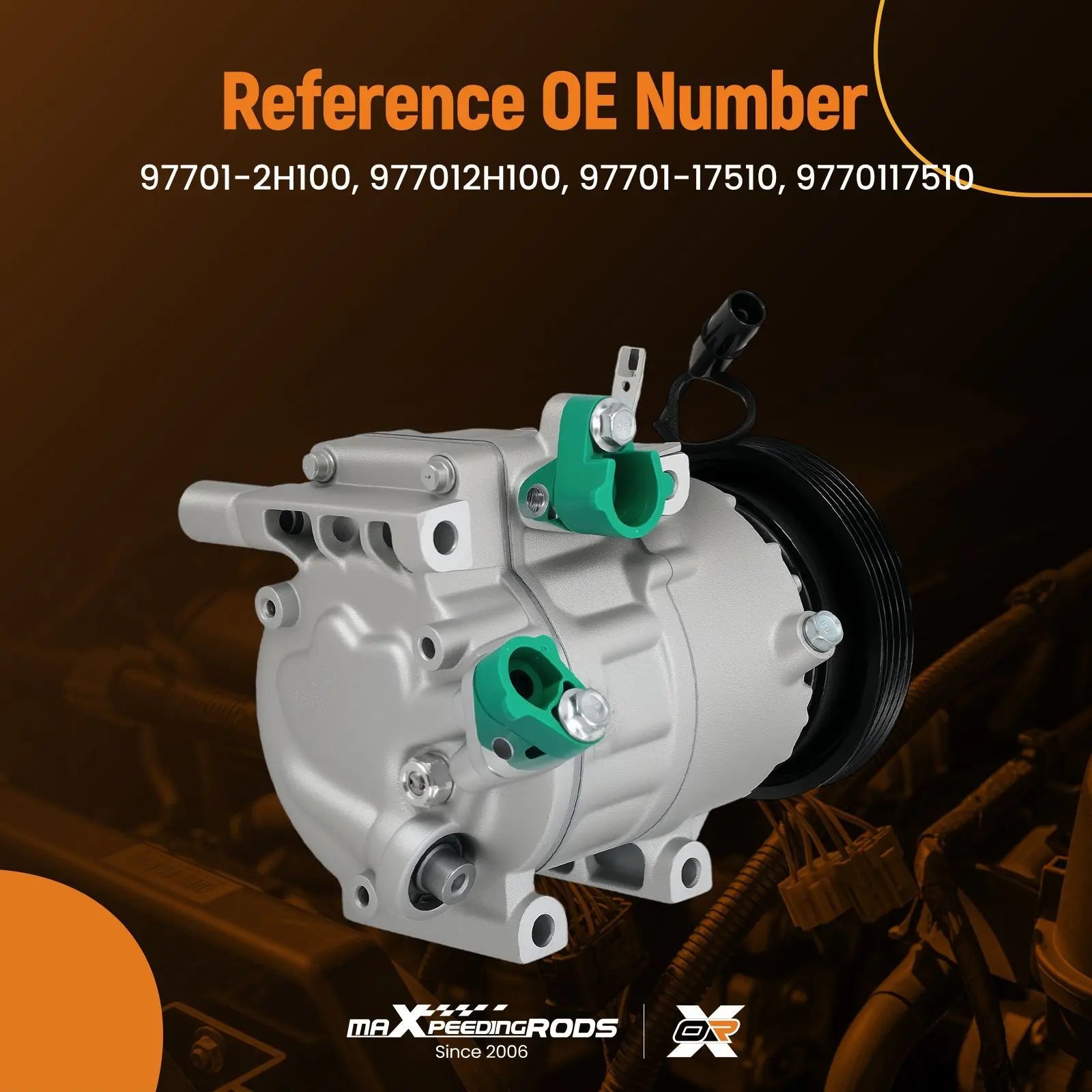 A/C Compressor & Clutch for Hyundai Elantra 2007-2012