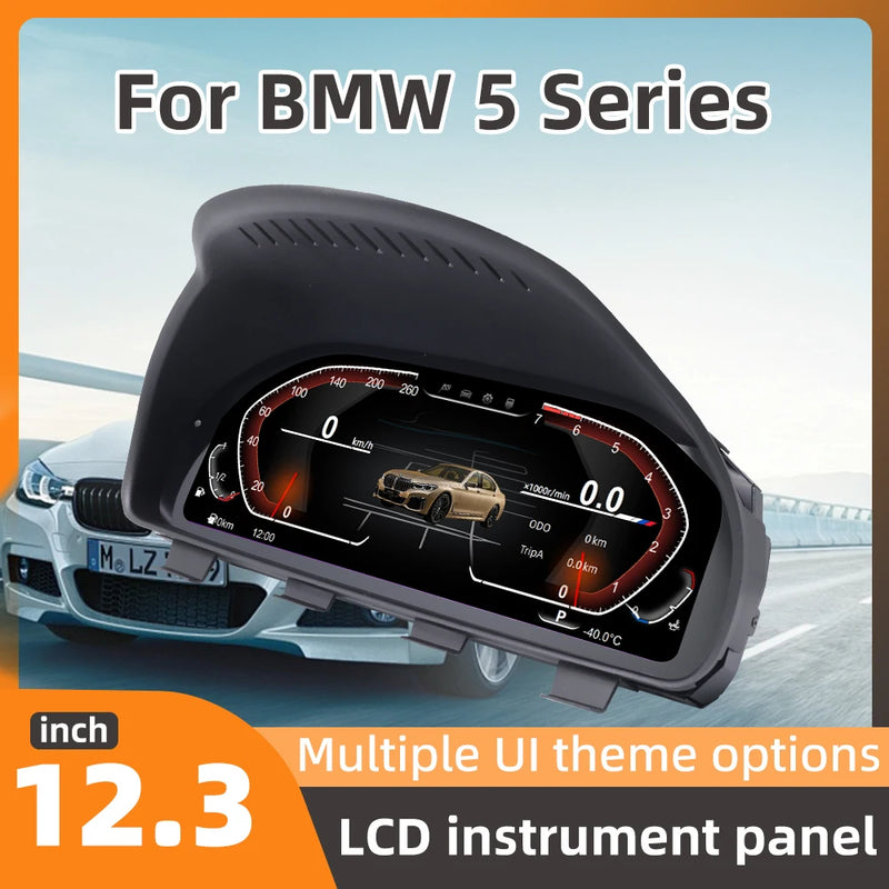 12.3-Inch Digital Gauge Cluster for Select BMW F-Series Models