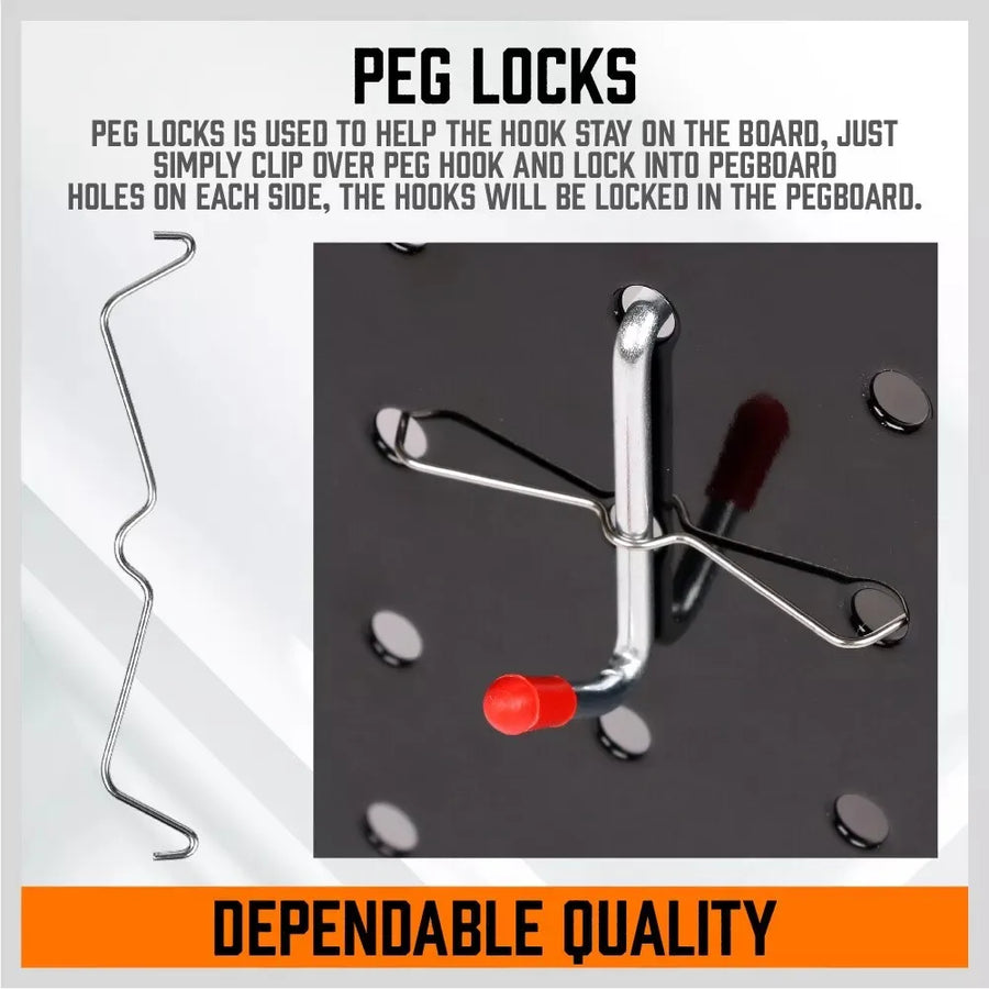 238-Piece Pegboard Hook, Bin and Tool Organizer Set