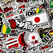 Yamaha JDM Motorcycle Vinyl Sticker Pack – Regular & Holographic Sets