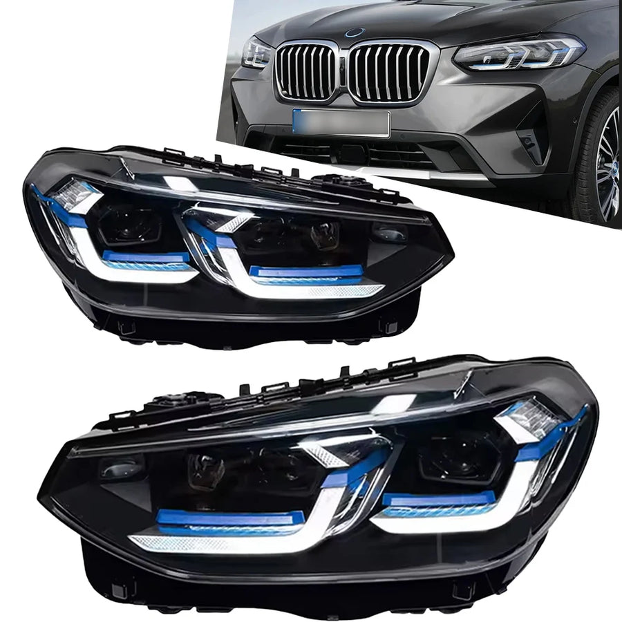 LED Headlight Assembly Set for 2018–2022 BMW X3