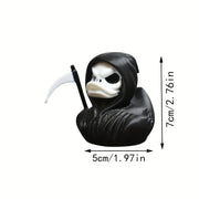 3D-Printed Grim Reaper Duck Dashboard Statue