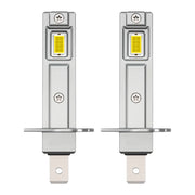 2-Piece H1 LED Headlight Bulb – 6000K, CANBUS, Compact